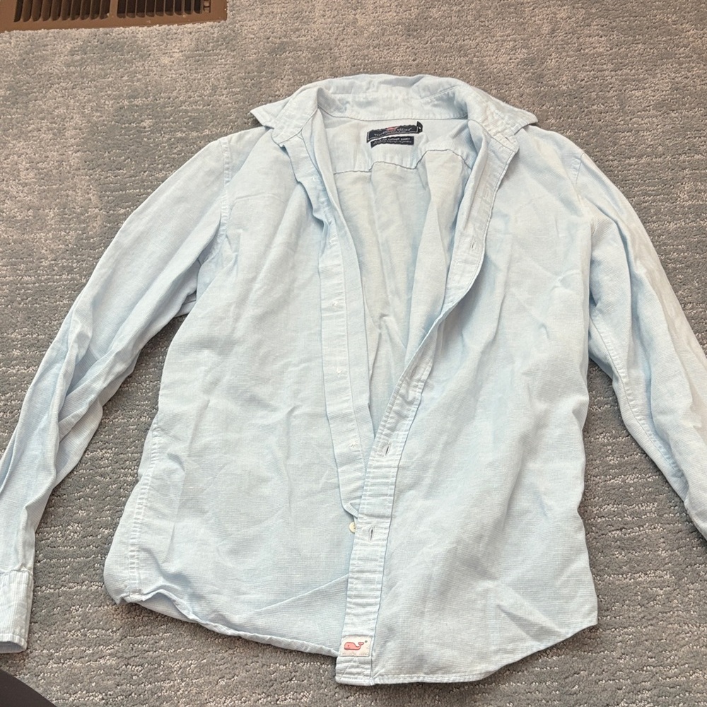 Vineyard Vines Light Blue Slim Fit Shirt